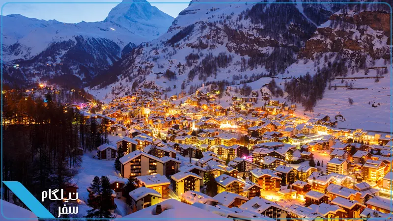 جاذبه های گردشگری زمستانی سوئیس